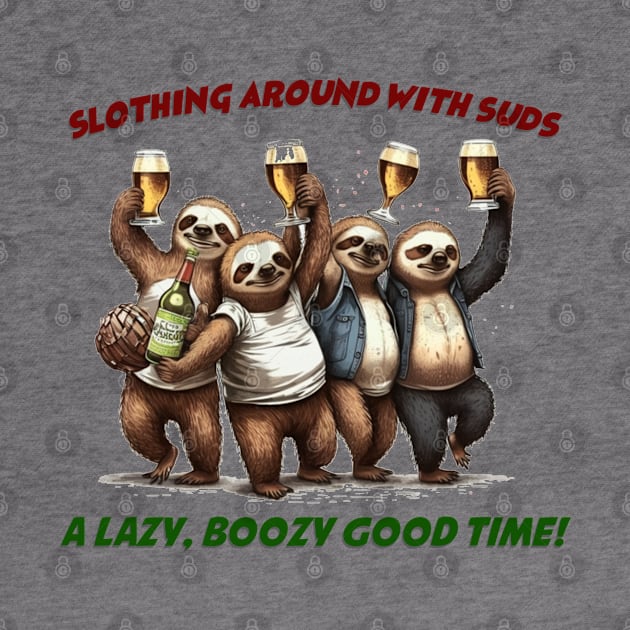 Slothing around with suds: A lazy, bozzy good time! by sticker happy